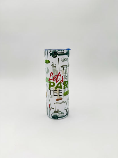 Let’s Par Tee Golf Tumbler