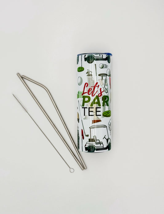 Let’s Par Tee Golf Tumbler